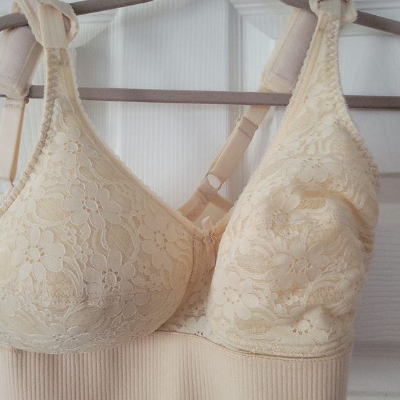 Jodee Womens Lace Cup WideUnderband Embrace Mastectomy Bra 38B 1518# NWT - Picture 2 of 8